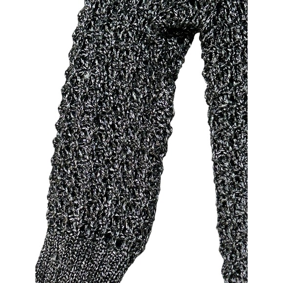 Rue21 Mesh Sweater Gray/Black/Silver Size xLarge - Picture 3 of 9